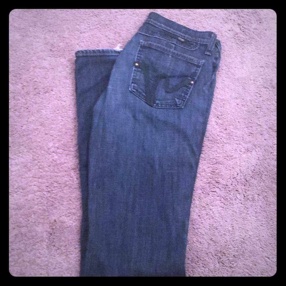 Citizens of Humanity "Kelly" low waist boot cut